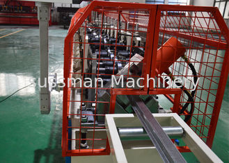 Galvanized Metal Top Hat Roof Channel Roll Forming Machine