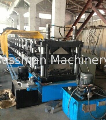 7.5KW Metal Double Layer Roofing Roll Forming Machine PLC Control Slip Roll Forming Machine