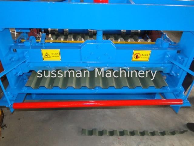 Durable Double Layer Roll Forming Machine , Metal Floor Tile Making Machine