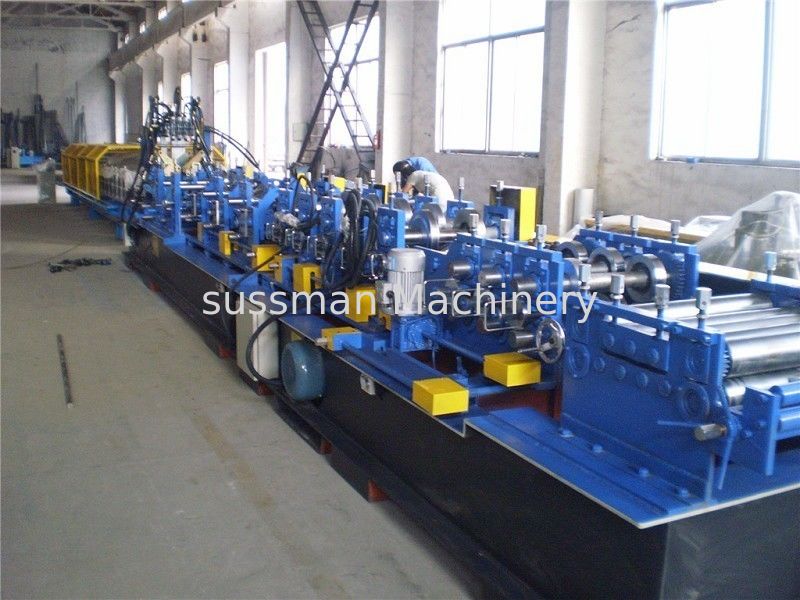 Automatical C Z Purlin Roll forming Machine With Servo Feeding and Punching