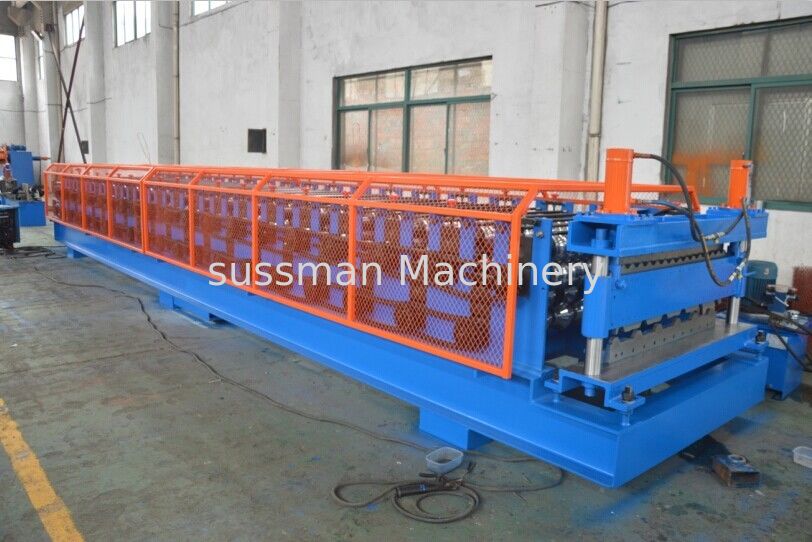 380V 3PHASE Double Layer Roll Forming Machine 45# steel Roller material CE Certification