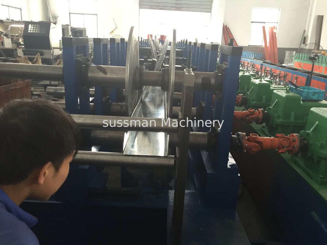 Speed Up To 30 meters Per Minute Cable Tray Roll Forming Machine With Servo Device