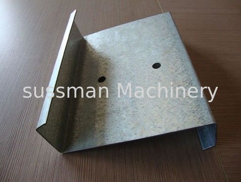 Galvanized Steel C Z Purlin Roll Forming Machine Hydraulic Hole Punching ce standard