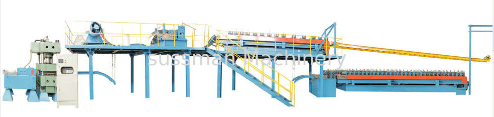 Customized Polyurethane Sandwich Panel Manufacturing Line Thickness 40mm - 250mm