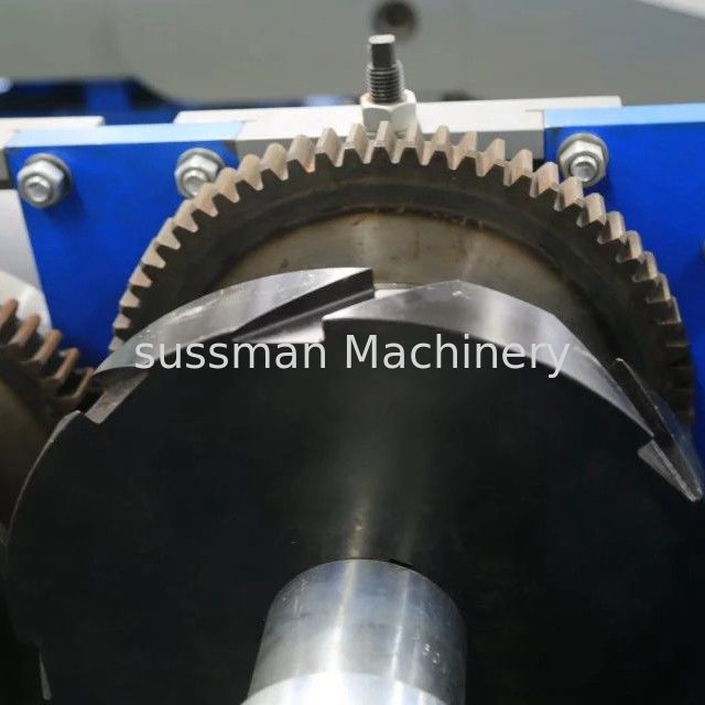 Hydraulic Cutting 5.5KW C Purlin Cold Roll Forming Machine 10 - 12M / min Speed