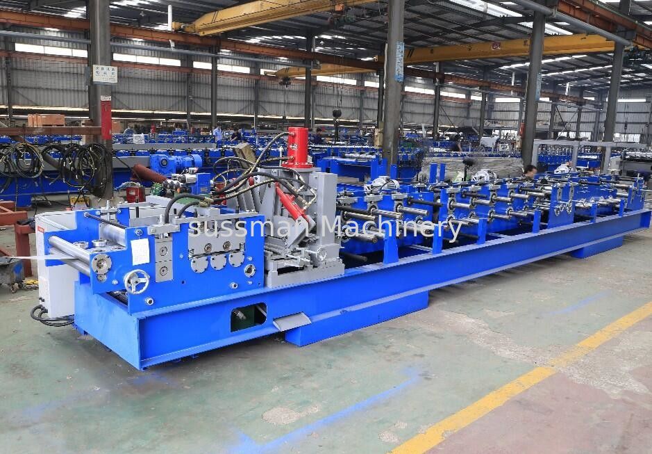 Light Gauge Steel Frame CZ Purlin Roll Forming Machine Cee Zee Roof