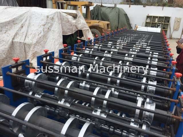 8 - 12 M / Min Double Layer Roll Forming Equipment 7.5Kw Cold Roll Forming Machine