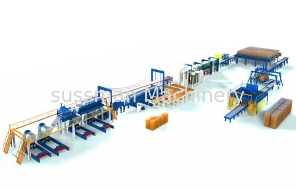 High Speed Discontinuous PU sandwich Panel Production Line for Wall and Roof