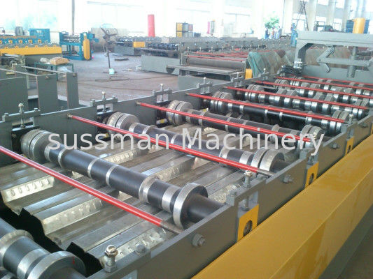 0.6-1.5mm Steel Ribbed Panel Floor Decking Cold Roll Forming Machine & Equipment