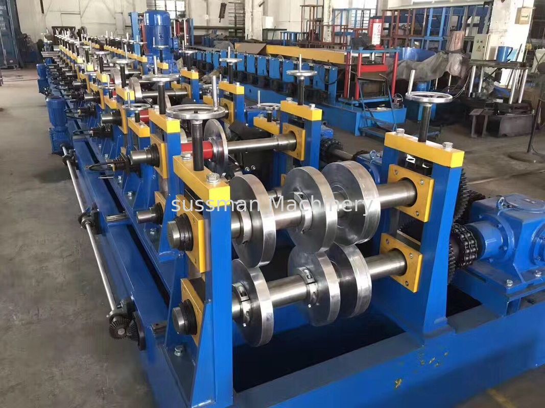 High Way Crash Barrier Panel Roll Forming Machine Two Waves and Three Waves