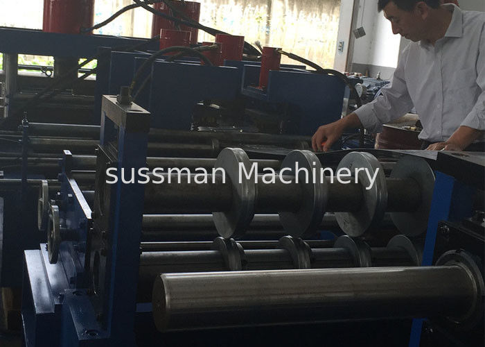 5 Tons Hydraulic Uncoiler Cable Tray Roll Forming Machine 5 - 6m / min