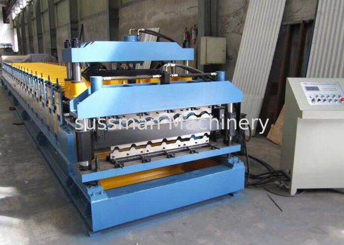 5mm thickness 8-12 m/min double layer roll forming machine 12 Mpa
