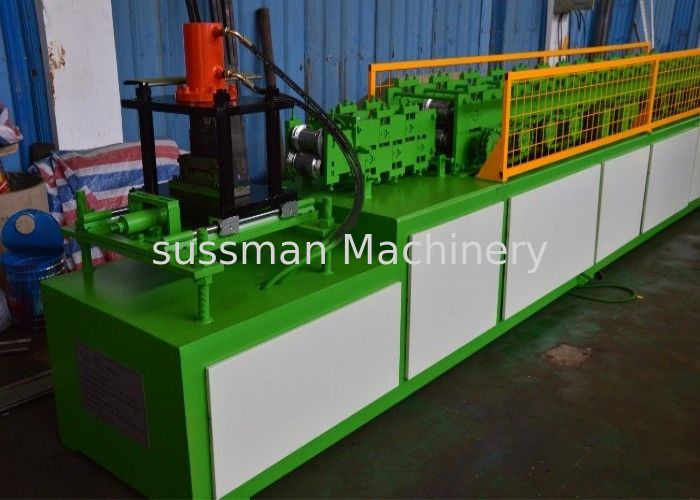 7.5 Kw Shutter Door Roll Forming Machine , Metal Forming Machinery 12 Stations