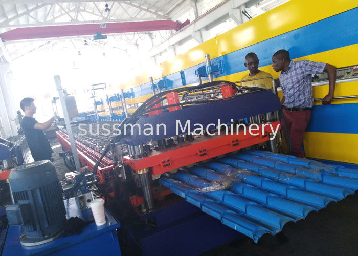 Roof Panel Full Hard Metal Forming Machine IBR Corrugated Roll Forming Machine