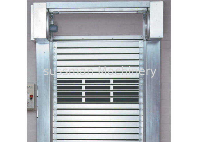 43mm Roller Shutter Doors , Metal Shutter Door With 32m / S Wind Velocity