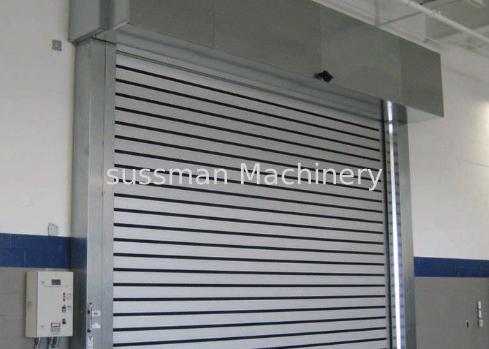 1.2-2.0 M / S Roller Shutter Doors For Warehouse , Automatic Roller Door