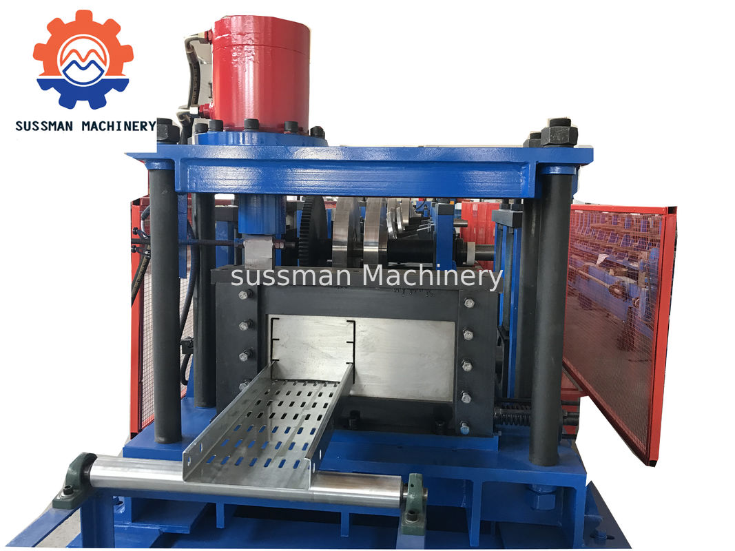 GCr15 Quench Treatment Cable Tray Roll Forming Machine 380V 50Hz 3 Phase