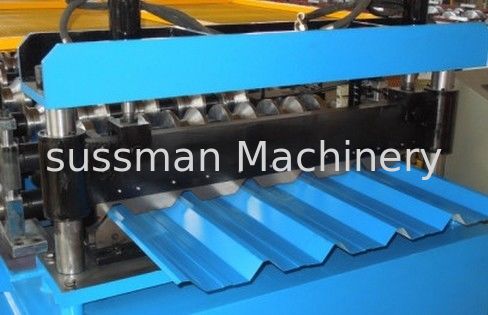 Durable Double Layer Roll Forming Machine , Metal Floor Tile Making Machine