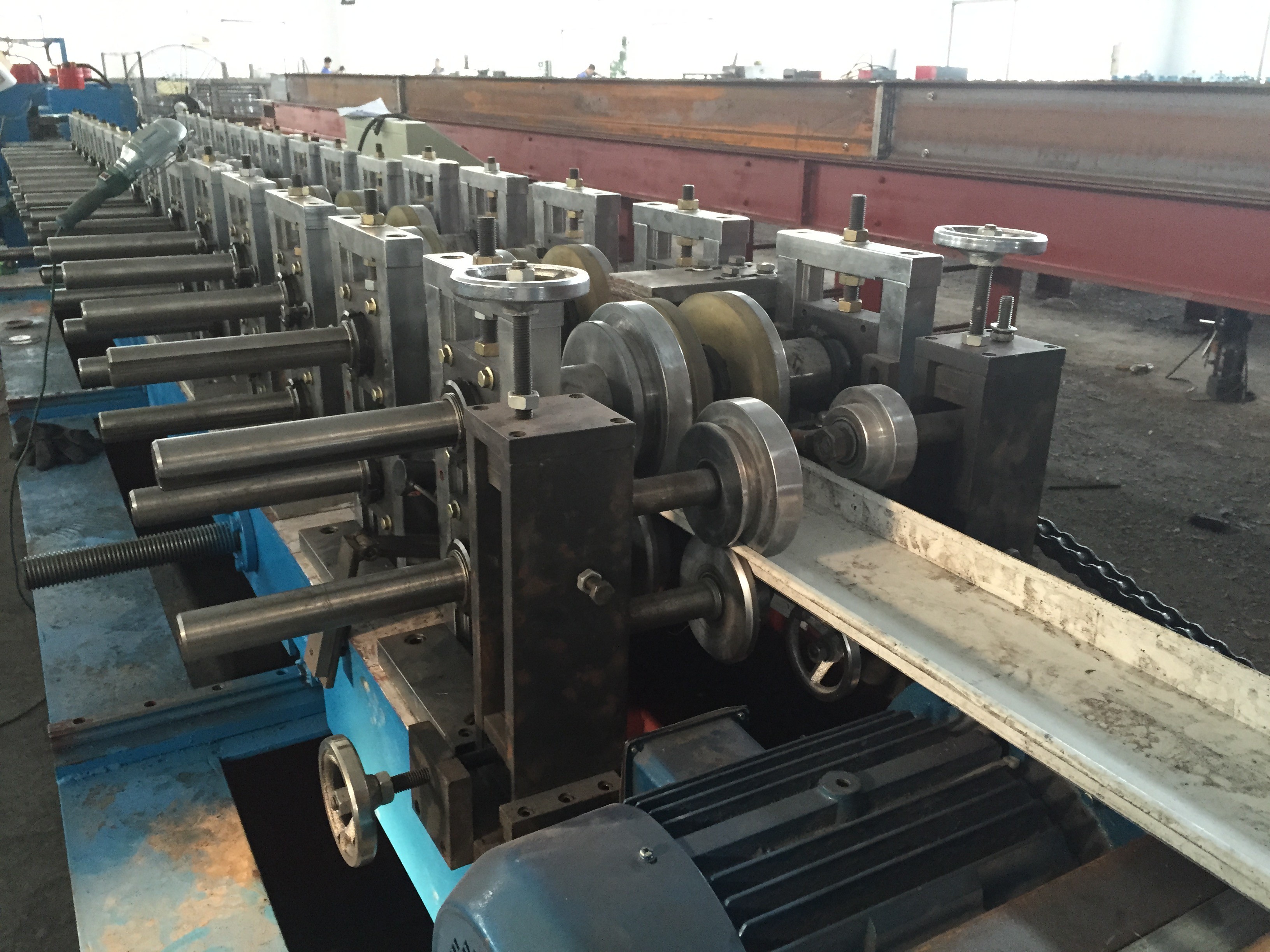 Gearbox Transmission Door Frame Roll Forming Machine High Speed