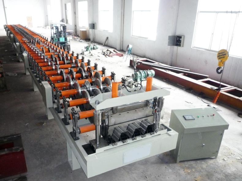0.6 - 1.5mm 30KW Deck Floor Cold Roll Forming Machine For Color Steel Tile