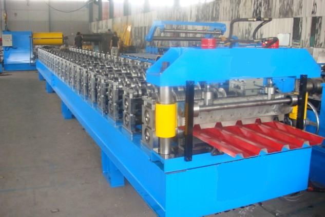 16 Stations Corrugated Metal Roof Sheet Roll Forming Machine With CE Certification