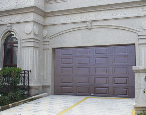 Automatic Steel Garage Door Electric Operate Type With Remote Control