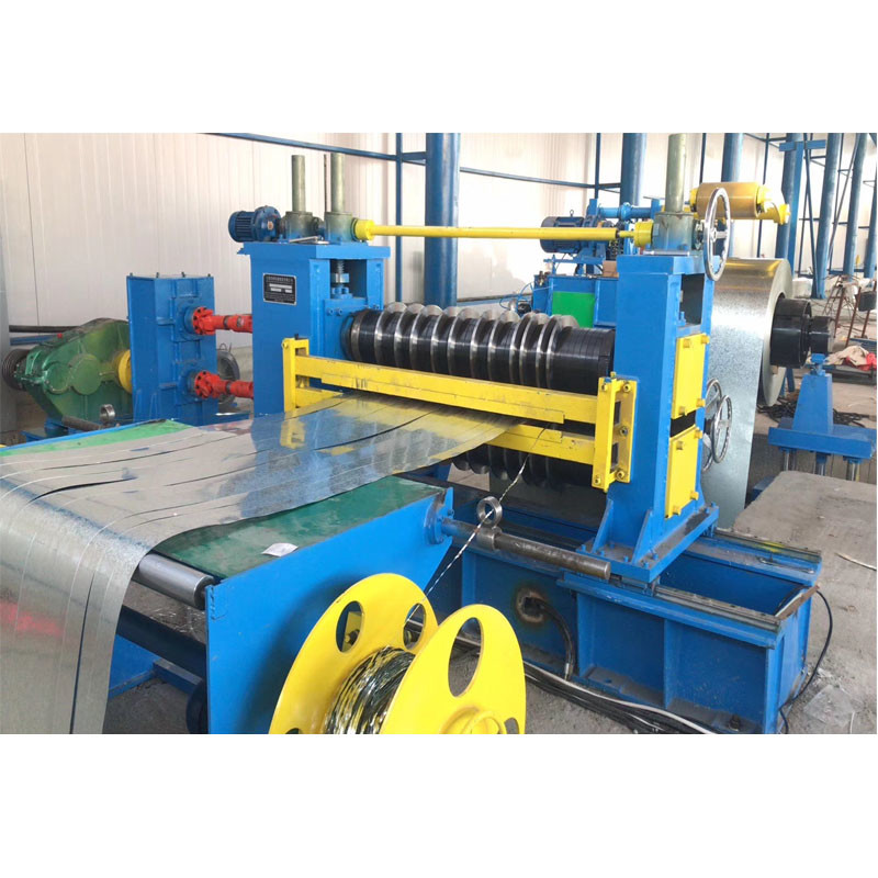 High Speed Steel Slitting Lines , Metal Slitting Machine Frequency Conversion Control