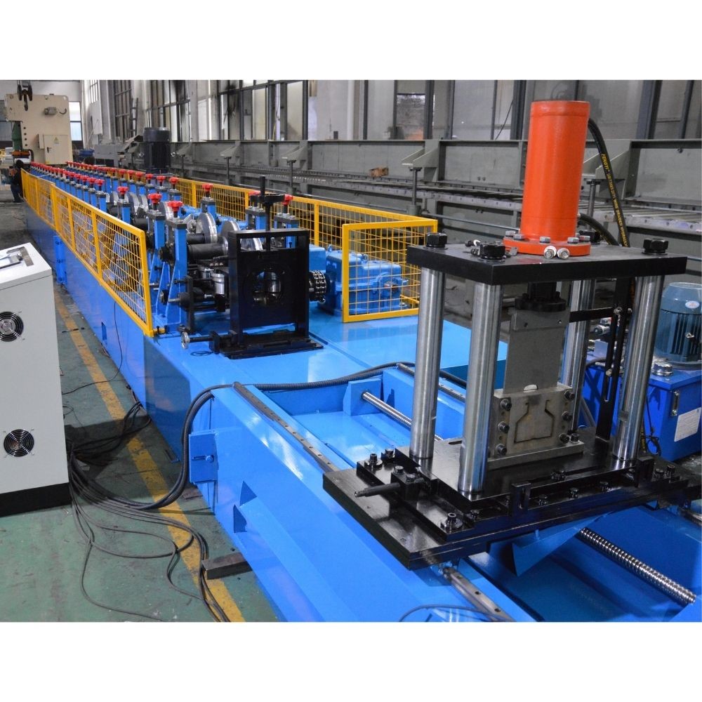 8-9m/Min Speed Upright Racking Steel Roll Forming Machine with ISO Certificate