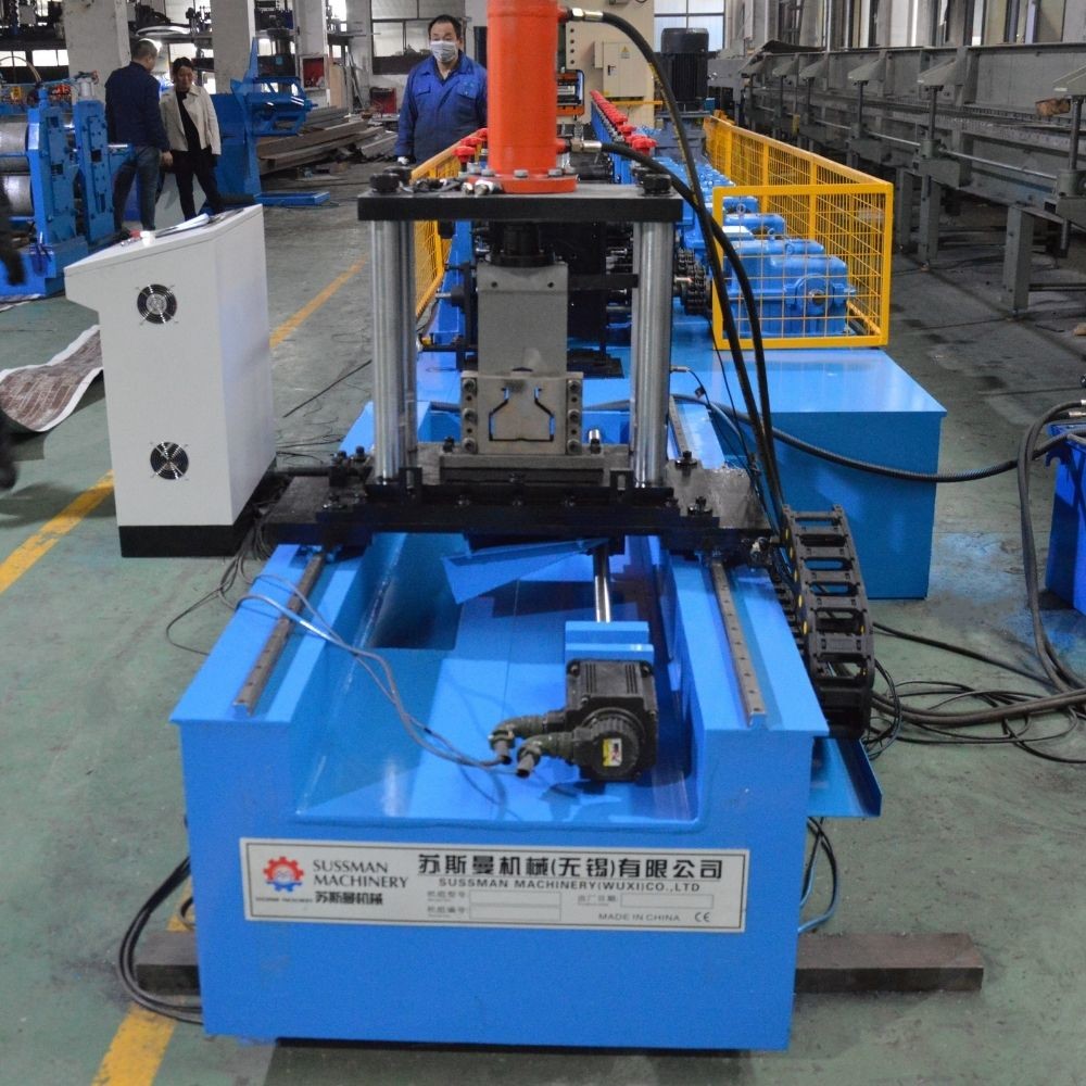 8-9m/Min Speed Upright Racking Steel Roll Forming Machine with ISO Certificate