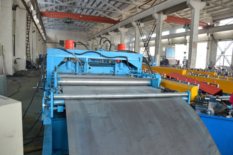 PLC Control Cable Tray Roller Making Machine With Single Chain Driving System