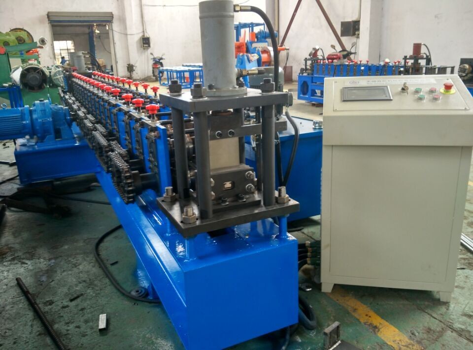 Automatic 13 Station C Channel Steel Roll Forming Machine 12m / min Customized