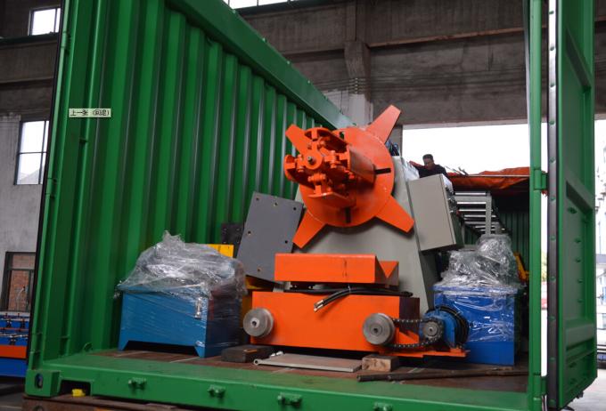 12 Roller Stations Metal Shutter Door Roll Forming Machine Thickness 0.7mm-1.2mm