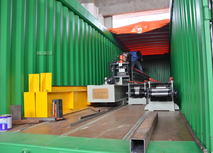 12 Roller Stations Metal Shutter Door Roll Forming Machine Thickness 0.7mm-1.2mm