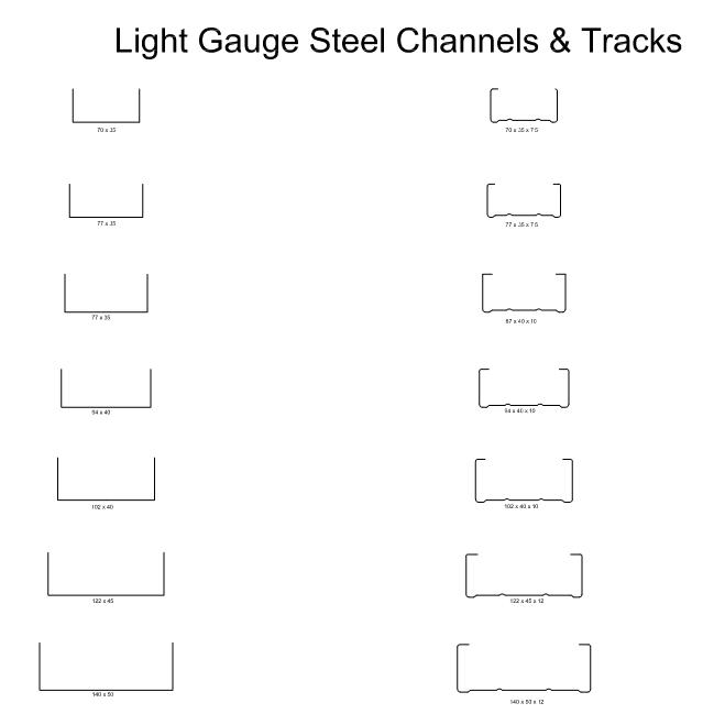 light gauge studs sizes basement wall studs steel stud gauge chart
