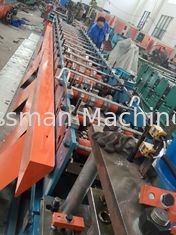 Chain Drive 18 Stations Fire Damper Metal Fabrication Equipment Roll Forming Speed 10m / min