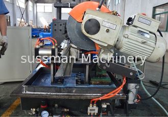 PU Shutter Door Roll Forming Equipment PLC With Touch Screen Control System