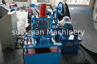 Professional PLC Siemens Control System Metal Door Frame Roll Forming Machine With Schneider Brand Electric Parts