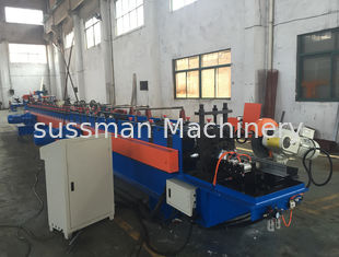 Automatic Two Main Metal Shutter Door Roll Forming Machine 11500mm Length