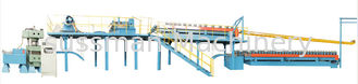 Automatic Color Steel Sheet Polystyrene Sandwich Panel Production Line With Double Belt Machine