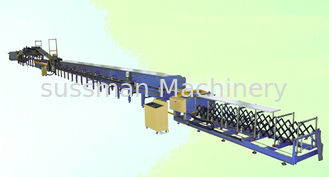 Work Speed 3-5m/min Garage Door PU Sandwich Panel Production Line Machine Weight 30 Tons