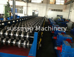 55Kw Hydraulic Power 18 Stations Steel Silo Panel Roll Forming Machine Customized PLC Control System