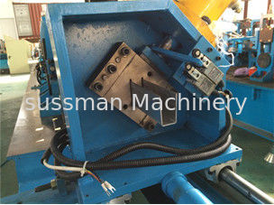 Custom Light Guage Steel U Section Channel Making Machine For Ceiling Batten Material Thickness 0.6-1.5MM