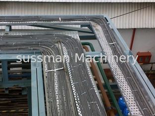 Single Chain Drive Cable Tray Roller Making Machine / Roll Forming Machinery