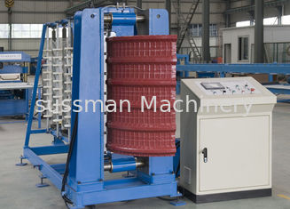 Hydraulic Powered Customized Bending Criming Machine For Trapezoidal Roof Panel
