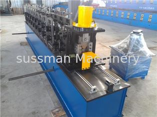 Galvanized Metal Sheet Wall Angle Channel Making Machine Single Chain Driving System