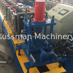 Australia Type Shutter Door 12 Roller Stations Rolling Forming Machine With PLC Control System