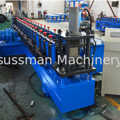 1.0 - 1.5mm Steel Frame CZ Purlin Roll Forming Machine Manually 380V 50Hz 3 Phase