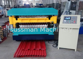 20 Roller Stations 2 Layer Roof Panel Roll Forming Machine For Roof Struction