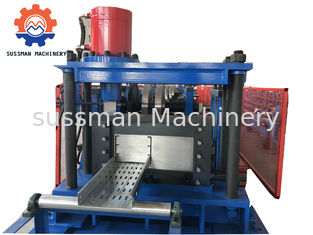 GCr15 Quench Treatment Cable Tray Roll Forming Machine 380V 50Hz 3 Phase