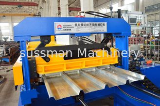 Galvanized Steel Barrel Type Roof Sheet Making Machine High Frequency PLC Control